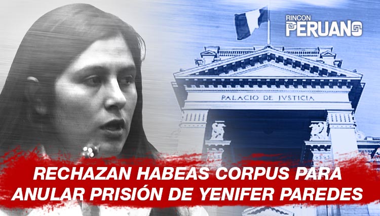 Habeas corpus de Yenifer Paredes