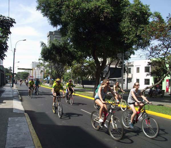 Ciclismo en Lima, Peru