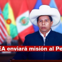 OEA enviará misión a Perú