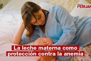 La leche materna como protección contra la anemia